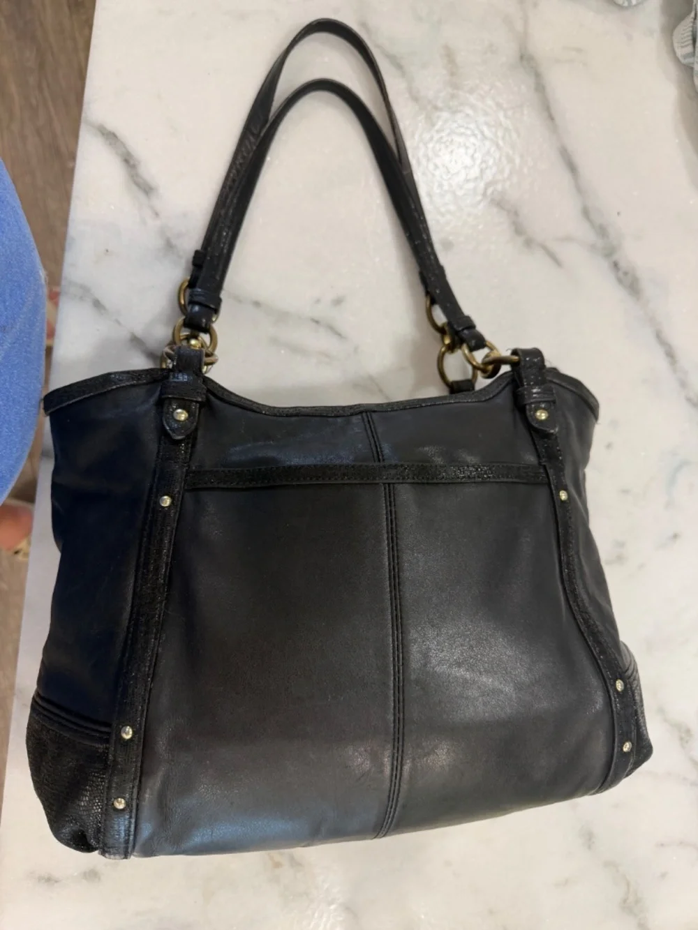 Vintage Coach Gallery Handbag